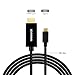 USB C to HDMI Cable 6ft, Koopman USB 3.1 Type C (Thunderbolt 3 Port) to 4K HDMI (2.0/1.4) Cable Adapter