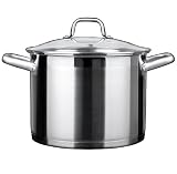 Duxtop Professional Stainless Steel Cookware Induction Ready Impact-bonded Technology (8.6Qt Stockpot)
