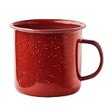 Asobu Happy Trails Classic Country Camper Coffee and Tea Mug (Red)