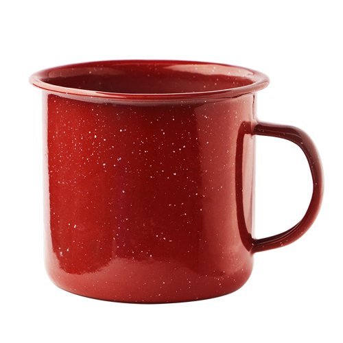 Asobu Happy Trails Classic Country Camper Coffee and Tea Mug (Red)
