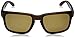 Oakley Men's OO9102 Holbrook Square Sunglasses, Matte Rootbeer/Bronze Polarized, 57 mm