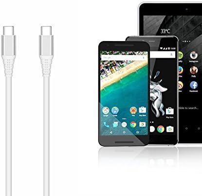 USB Type-C Charging Cable, Type C Fast Charger Power Cord for Macbook Pro, Google Pixel XL, Chromebook, Nexus 6P, Nintendo Switch, Nexus 5X 3FT White