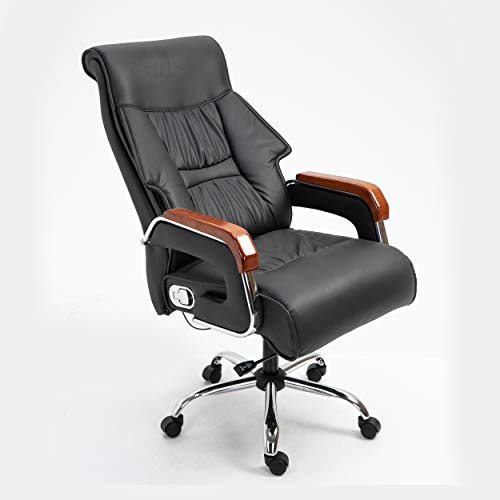 Halter Executive Office Chair High Back Reclining Executive Desk Chair, Bonded Leather