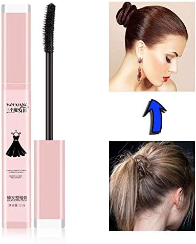 Hair Finishing Stick, leegoal【2019 Newest】 Portable No Greasy Broken Hair Sticks Refreshing Shaping Fixing Bangs Fringe Styling Gel with Unique Mascara Brush Head Design for Kids, Men, Women