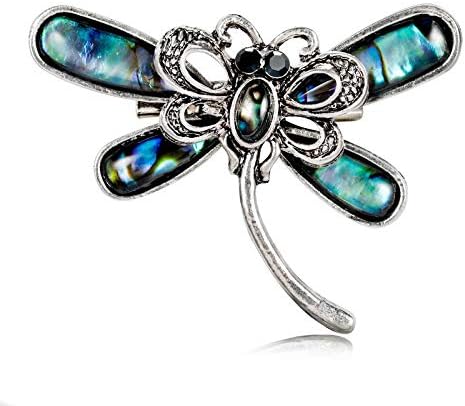 FGTYJ Bird Elephant Bee Pins Scarf Animal Dragonfly Butterfly Brooch Vintage Badges For Women Party Jewelry Gift