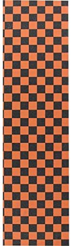FKD Grip Single Skate Grip Sheet Check Orange/BLK