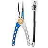 Aluminum-Fishing-Pliers-Hook-Removers-Fishing-Line-Cutters-with-Coiled-Lanyard-and-Belt-Holder-Sheath