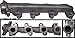 APDTY 53030808AD Cast Iron Exhaust Manifold Fits Right Passenger-Side Replaces 53030808, 53030808AD