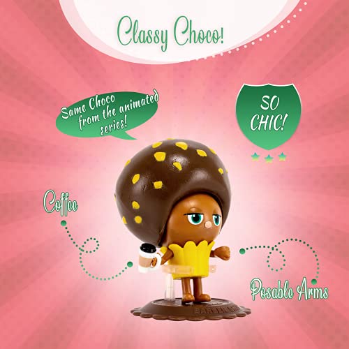 TOYTRON Bread Figurine Doll (Choco), Chocolate Cupcake