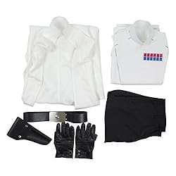 Rongxu Mens Imperial Officer Cosplay Costume Battle