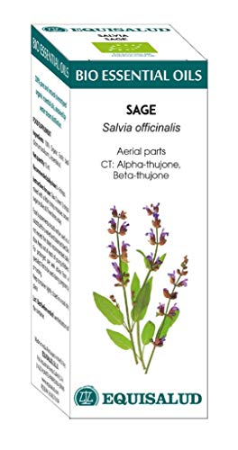 Sage Essential Oil, Certified Organic, 100% Pure, Chemotyped, 10ml