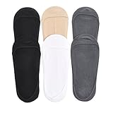 Angelina Assorted Cotton No-Show Liner Socks