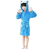 RGTOPONE Kids Soft Bathrobe Animal Fleece Sleepwear Comfortable Loungewear