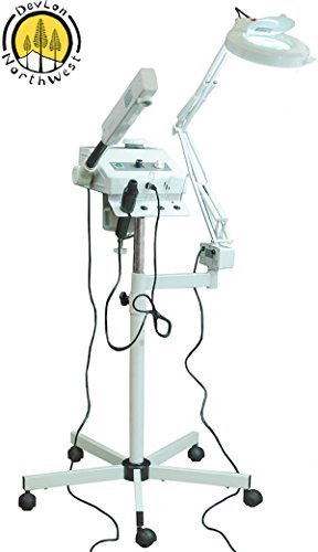 750w deluxe facial steamer facial high frequency tool m…