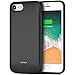 iPhone 6 6s Battery Case, 4000mAh Portable Protective Charging Case for iPhone 6 6s(4.7 inch) Extended Battery Charger Case (Black)