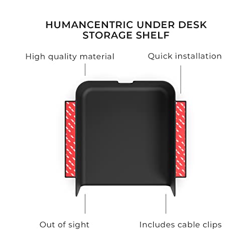 HumanCentric Under Desk Storage Shelf, Under Desk Drawer Organizer for