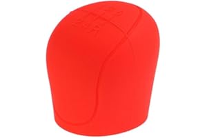 Manual -Speed Car Silicone Gear Shift Knob Cover – Heat-Resistant Transmission Shifter Boot for Manual Cars, Fits Most Standa