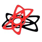 Webeauty Bike Mobile Phone Security Rubber Bands Grips Replacement Rubber Silicone Straps for Universal Bike Motorcycle Handlebar Fits All iOS Android Smartphone GPS other Devices 2pcs(Black & Red)