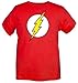 DC Comics Flash Logo Men's Red T-shirt XL