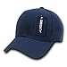 DECKY Fitted Cap, Navy, 7 5/8