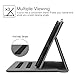 Fintie Case for Samsung Galaxy Tab A 8.0 2018 Model SM-T387, Multi-Angle Viewing Stand Cover with Pocket, Black