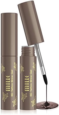Mille 6D Tattoo Tint Brow Gel Waterproof Long Lasting (Grey Brown)