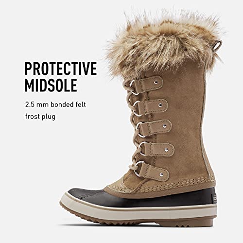 SOREL Women's Joan of Arctic Boot — Khaki II — Waterproof Suede Snow Boots — Size 5.5 Pricepulse