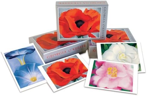 Georgia O'Keeffe - Box Set of 20 Assorted Note Cards and Envelopes