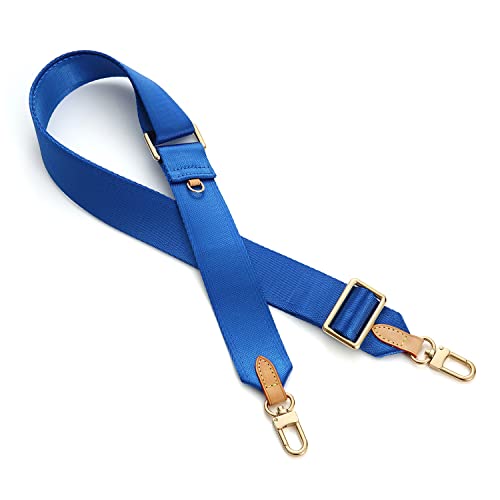 Wide Cavas Strap Blue