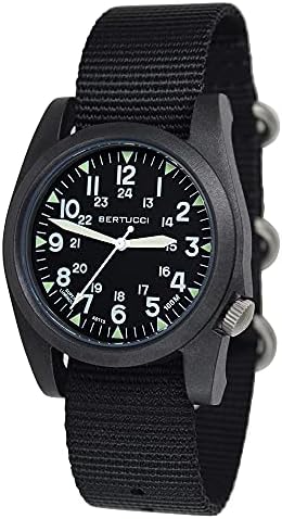 Amazon.com: BERTUCCI A-2T Vintage Watch | Green Dial | Swiss Super