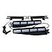 VSLED 2 x 16 LED 32W Red/White/Red/White LED Light Car Truck Emergency Beacon Light Bar Exclusive Split Visor Deck Dash Strobe Warning LightBar
