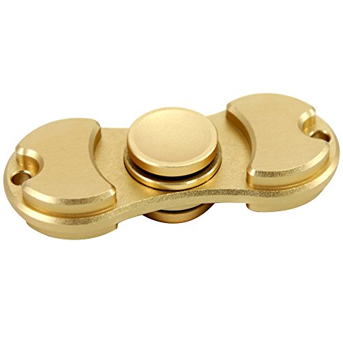 PROLOSO EDC Hand Spinner Fidget Spinner Brass with Ultra Pre