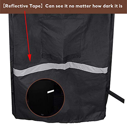 Uniflasy Patio Grill Cover for Camp Chef Pellet Grills DLX 24" SmokePro