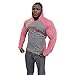 Barbell 1 Soft Triblend Raglan V-Taper Muscle Hoodie