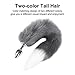 Anal Butt Plug Stainless Steel Anal Stopper SM Anus Toy with Faux Fox Tail
