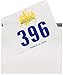 Race Bib Display Sleeves - 48 Pack Clear PVC Marathon Bib Insert Sheets by LISH