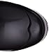 Hunter Footwear Women's Original Tall Back Adjustable Gloss Rain Boots, Black, 10