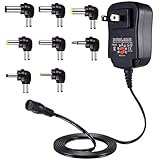 SoulBay 15W Universal AC Adapter 3V 4.5V 5V 6V 7.5V