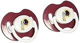 NFL Washington Redskins 2 Pack Pacifier