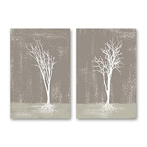 Abstract Trees Pop up Painting Artwork for Home...