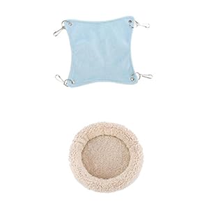 Fleece Criceto Tappetino Sonno Amaca Pad Palestra per Criceto Porcellino d'India Piccolo Animale