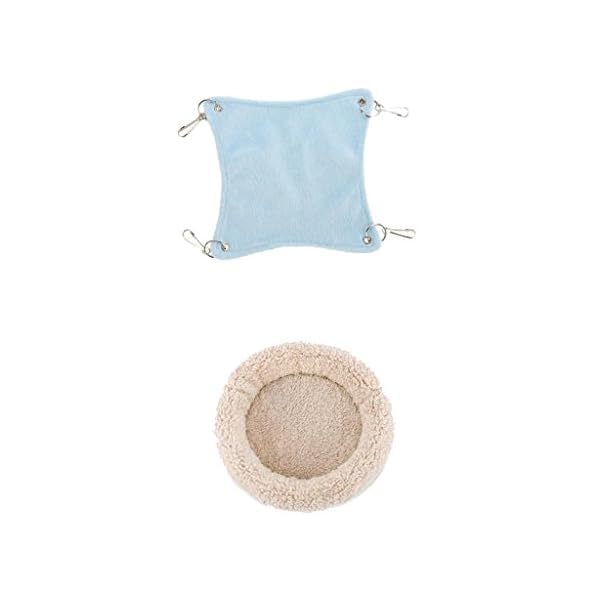 Fleece Criceto Tappetino Sonno Amaca Pad Palestra per Criceto Porcellino d'India Piccolo Animale