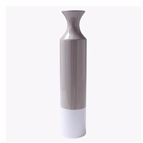 Jrfba La Moitié Moitié Jaune Vert Gris Simple Modèle Vase à