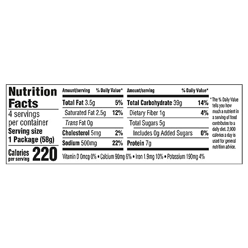 KRAFT TRIPLE CHEESE MAC & CHEESE MACARONI AND CHEESE DINNER, 4 CT PACK, 2.05 OZ CUPS