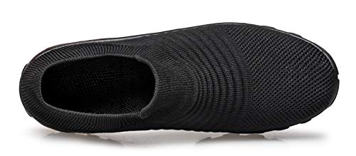 YHOON-Womens-Walking-Shoes-Sock-Sneakers-Slip-on-Mesh-Platform-Air-Cushion