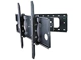 Monoprice Adjustable Tilting/Swiveling Wall Mount Bracket for LCD LED Plasma - Max 125Lbs, 32~60inch