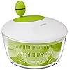 Leifheit Slacentrifuge Colour Edition classic green voor rechts- en linkshandigen, slakom om te serveren, keukenhulp in…