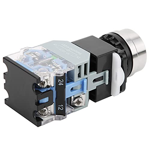 22mm Industriële Zelfsluitende Reset AC/DC12V Knoop voor Noodsituatiecontrole voor Industriële Controle… - Afbeelding 7