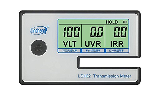 LS162 IR UV VL Window Tint Solar Film Window Film Transmission Meter Tester IR 950nm UV 365nm VR 550nm Filmed Glass Tester VLT transmittance meter UV IR Testing Slot up to 8mm - Thumbnail 3