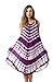 Riviera Sun 21802-PUR-2X Dress Dresses for Women Purple/White